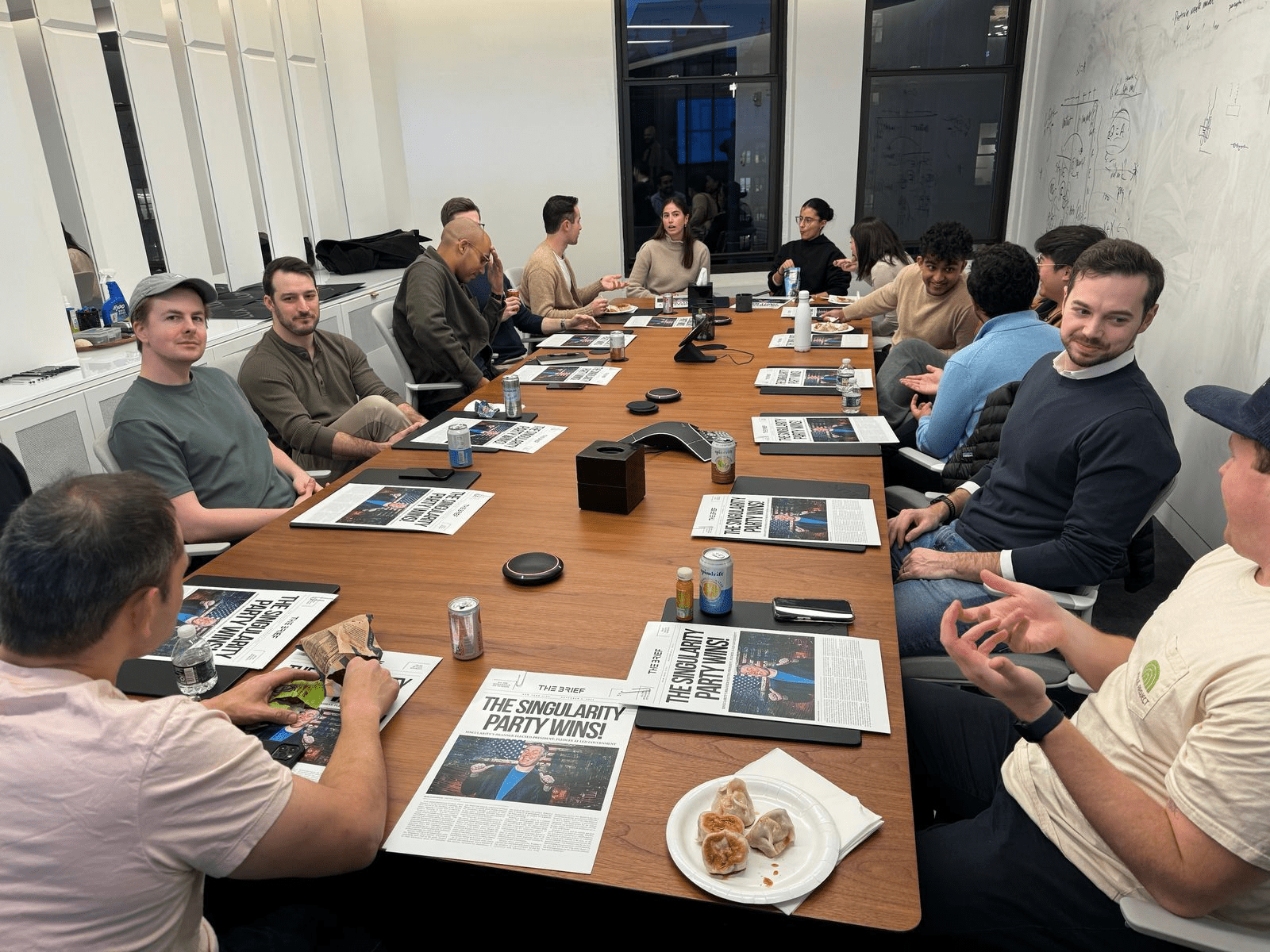 A beta runthrough of a riskgaming scenario on the AI singularity and America national security hosted at Lux