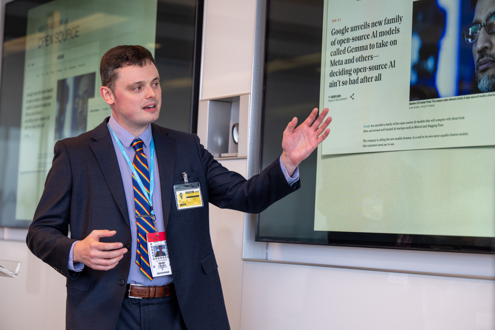 Yes, I want you for Riskgaming. Photo by Bloomberg.