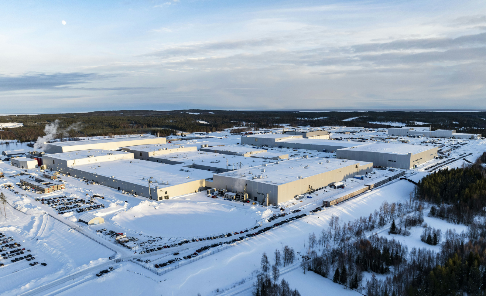 Northvolt Ett facility near Skellefteå, Sweden. Photo by Northvolt.